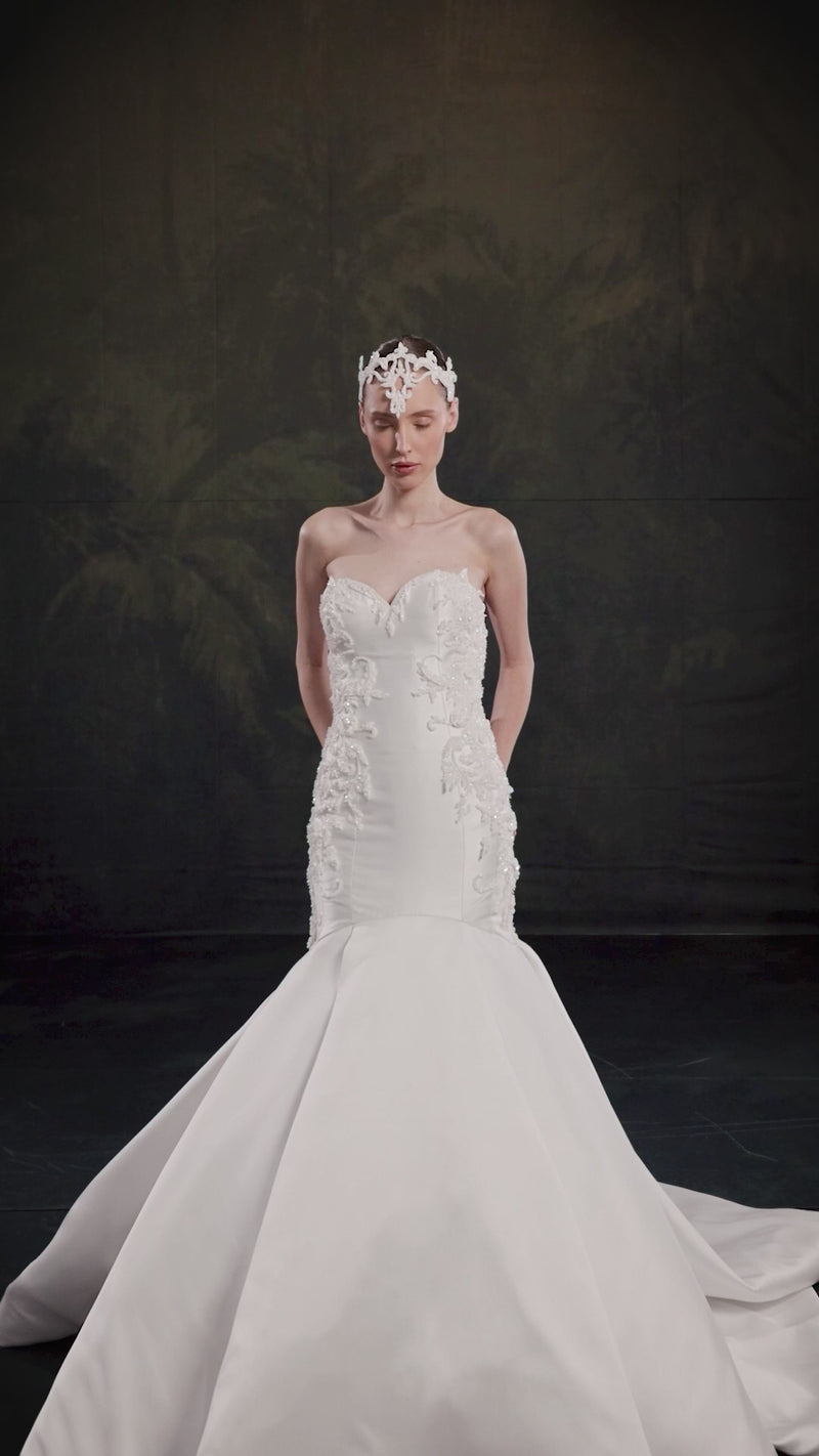 BRIDE-BW01 bridal gown video