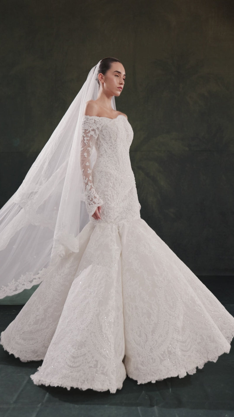 BRIDE-BW04 bridal gown video