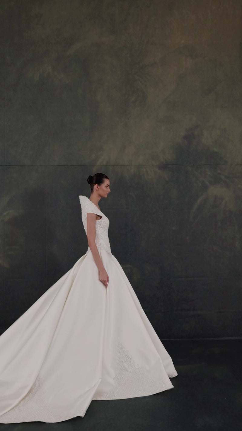 BRIDE-BW02 bridal gown video